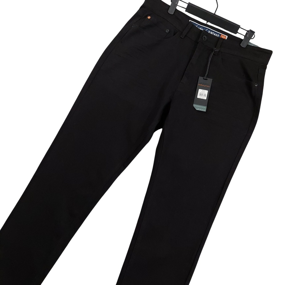 Weatherproof Vintage Pants Mens 34x32 Black‎ Vortex Straight Fit WP25-91ST NEW